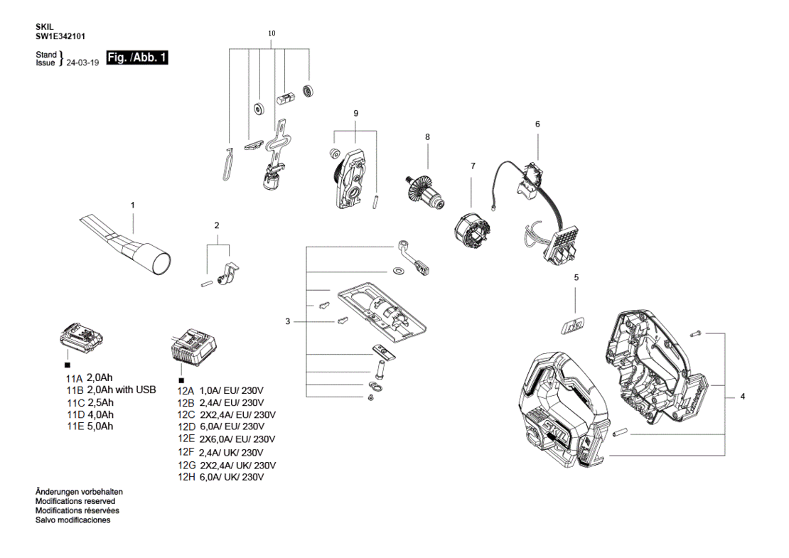 SKIL 3421 EU / 20 V "BRUSHLESS MOTOR" Scie sauteuse sans fil